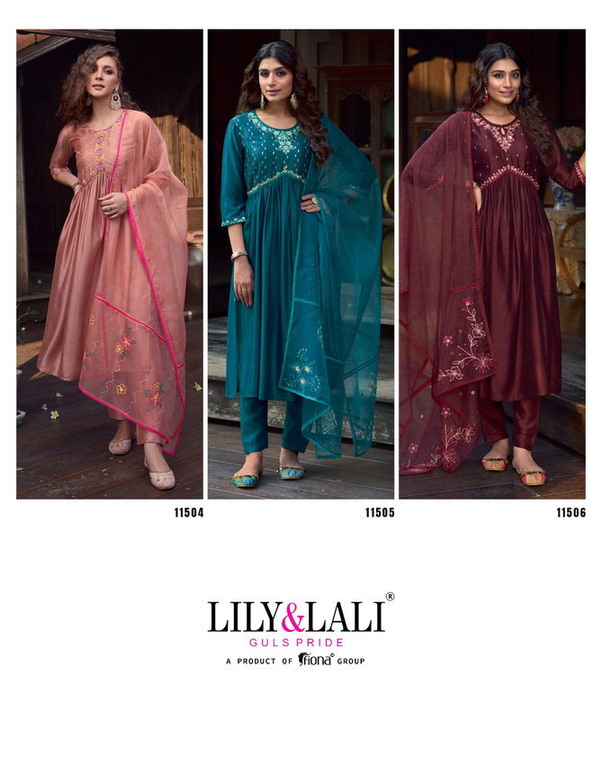 Alia By Lily And Lali Readymade Designer Salwar Suits Catalog